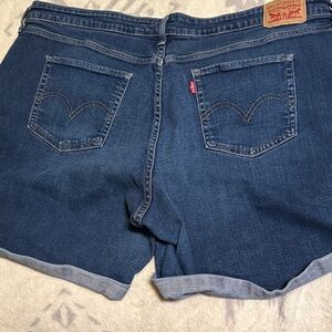 Levi's Blue Jean Shorts